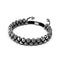Argent | Jaspe léopard | Bracelet Vitalité